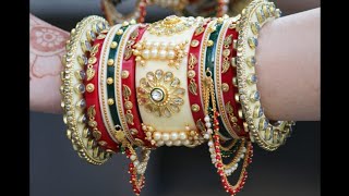 Rajasthani traditional royal Rajwadi chuda|rajputi chuda|kundan chuda|indian bangles|wedding chuda