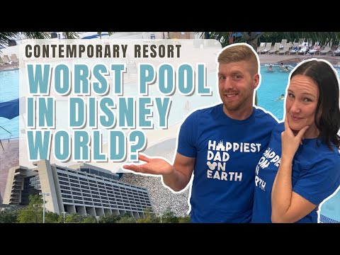 Disney Pool Day: Is The Contemporary Resort Pool Worth It? Exploring The Pros And Cons!