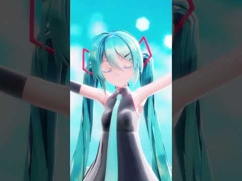 ウラオモテアクアリウム / 初音ミク [MMD] #mmd #初音ミク #vocaloid #shorts