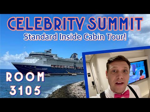 ROOM TOUR: Celebrity Summit Standard Inside Cabin 3105