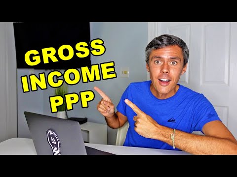 How To Apply for PPP Loan Using Gross Income - self employed, artists, 1099, independent contractor