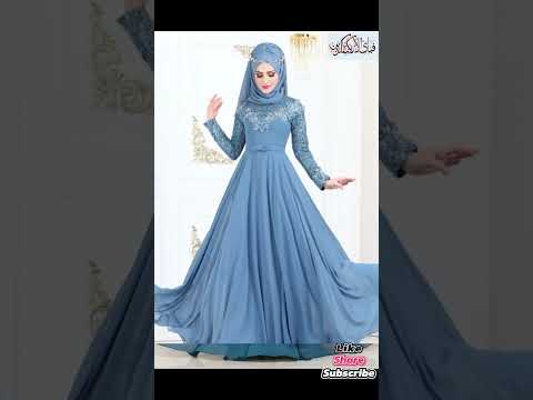 Party dresses with hijab/party wear with hijab/party dresses for girls @HAMZ786 #hijab #partydress