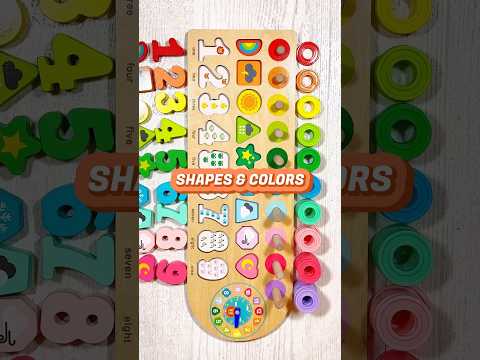 Colors & Shapes for Preschoolers | Educational Games for Kids #shorts