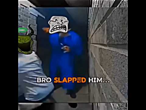 Bro SLAPPED HIM... #trollface #edit #trollfaceedit #moments #moment #shorts