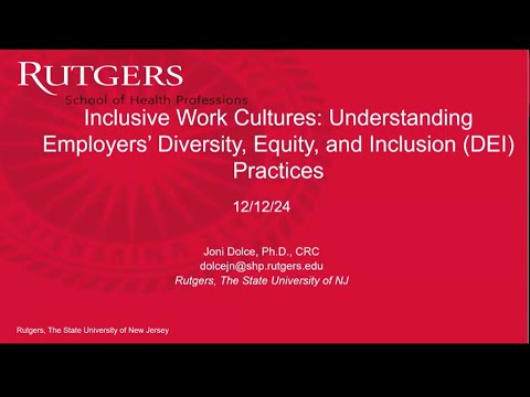 Understanding Potential Employers’ Diversity and Inclusion Practices