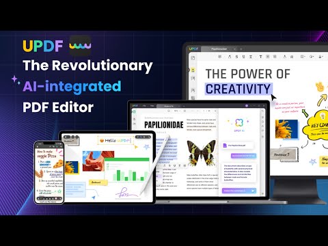 UPDF: AI-Powered PDF Editor of your dreams