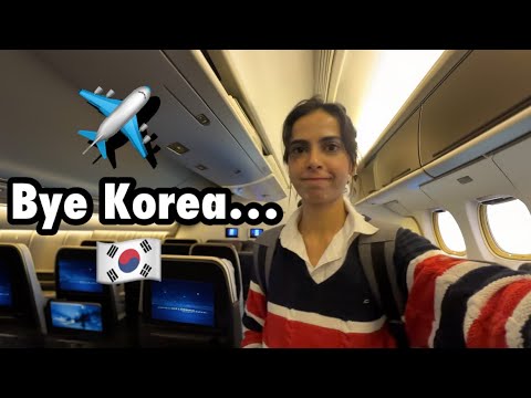 Leaving Korea…