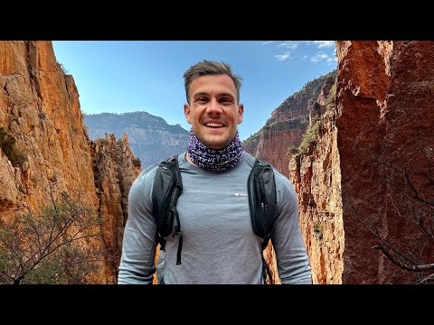 I Tried To Hike The Grand Canyon In A Single Day (Rim to Rim)