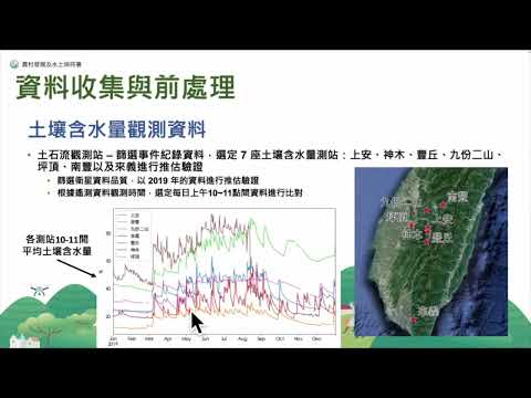 「20231017 高精度衛星遙測土壤含水量系統建立 (余化龍)」