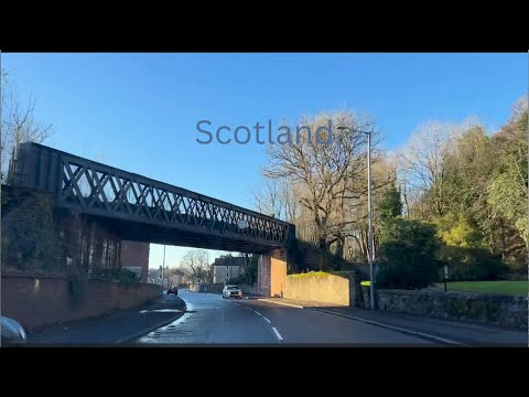 Clydebank to Bowling Villages Scotland |Travel through the Earth| Historical buildings  attractions