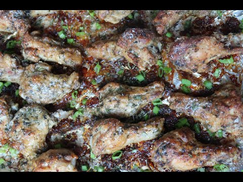 Baked Garlic Parmesan Chicken Wings - I Heart Recipes