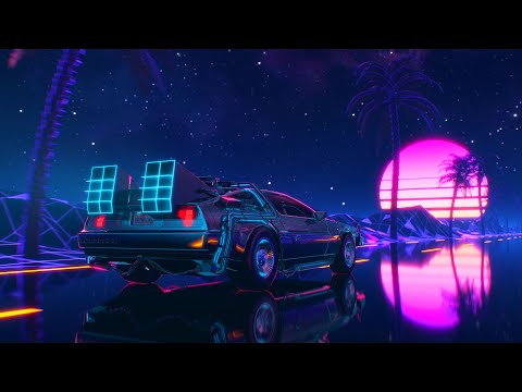 DeLorean - Ambient Synthwave Drive - 4K Ultra HD 60fps