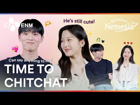 Too comfortable… Ended up spilling EVERYTHING! 🍓🐉 | My Dearest Nemesis | Time to Chitchat | CJ ENM