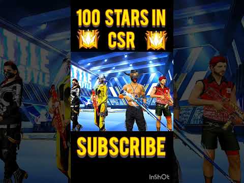 100 Stars In CSR 🥵 Fair PUSH 😈 #ff #shortvideo #ffshort #freefire #viral #shorts