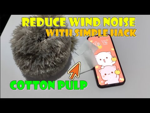 Reduce Phone's Wind Noise with a Simple Hack!