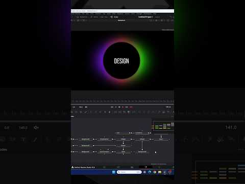 Color Splash Titles | DaVinci Resolve Tutorial #shorts