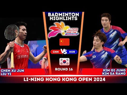 Kim/Kim (KOR) vs Chen/Liu (CHN) | Hong Kong Open 2024 Badminton