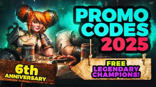 🎂🎁 GIFT DROP 6th Anniversary 🍻 Raid Shadow Legends PROMO CODES 🌶️ HOT FREE LEGENDARIES 🤤