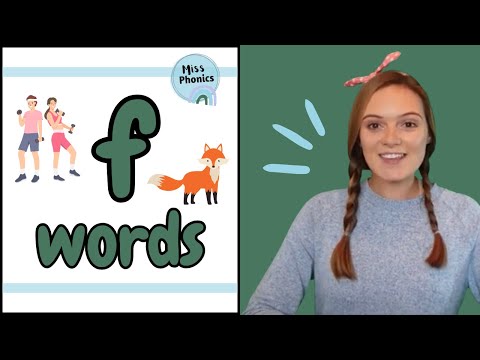 Learn to Blend 'f' Words with Miss Phonics | Phonics Blending Practice for Kids | British Teacher