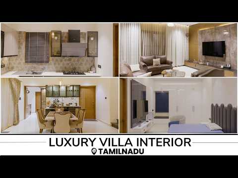 4BHK luxury Villa interior design | Classic Timeless Interior Design