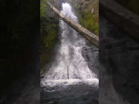 A Waterfall Close To Portland