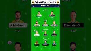 SEC vs MICT Dream11 South Africa T20 Dream Team  #SECvsMICT #Dream11 #Shorts