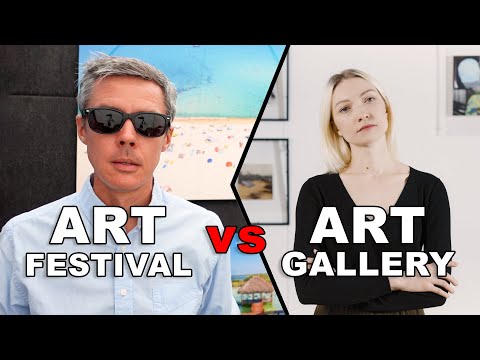 Art Festival vs Gallery - Who Sells More Artwork?