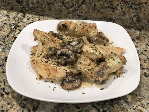 One Pan Creamy Parmesan Mushroom Chicken | One Pan Recipes | Southern Smoke Boss