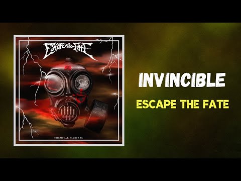 Escape The Fate - Invincible (Lyrics) feat. Lindsey Stirling