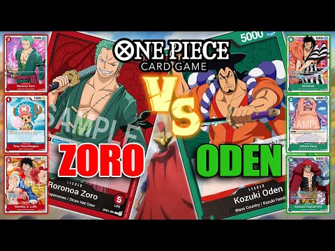 Zoro Midrange vs Oden - One Piece Card Game