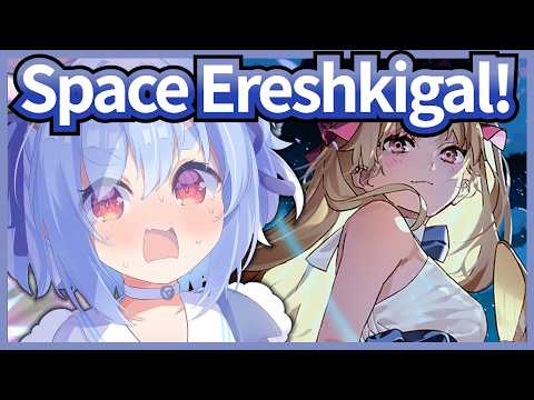 Pekora Went Crazy After Space Ereshkigal's Summoning Animation 【Hololive / Eng Sub】