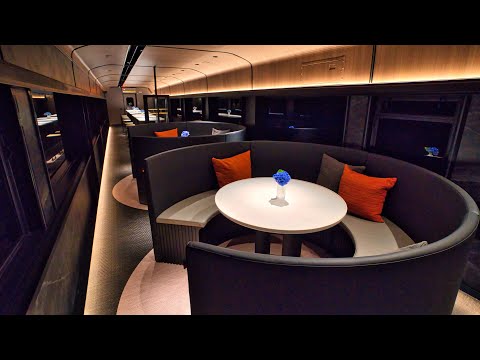 Take the ultra-luxury train! Moving five-star restaurants, eating haute cuisine along the way!