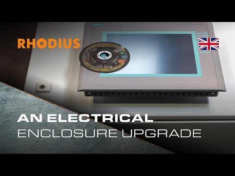 An electrical enclosure upgrade – using a cutting disc to make a monitor window