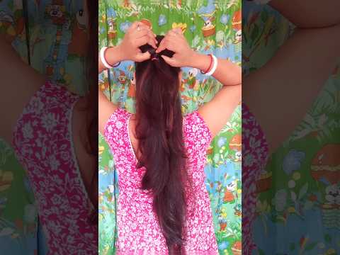 ✨ New Half Up Hairstyle Idea! |hairstyle for girls #shorts #youtubeshorts #hairstyle #viral