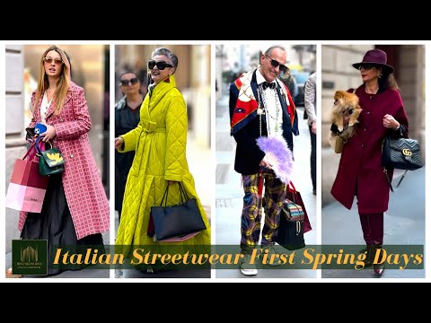 Discover Italian Fashion Trends: Milan Streetwear on the First Days of Spring