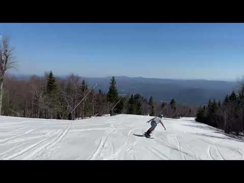 Snowboarding in 88 degree temps at age 76.