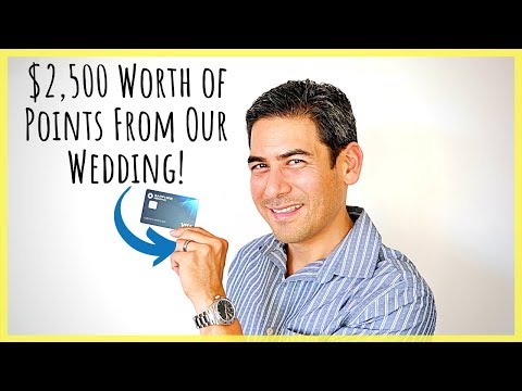 Earning Points When Planning a Wedding | Turn an Expensive Event into Your Next Travel Adventure