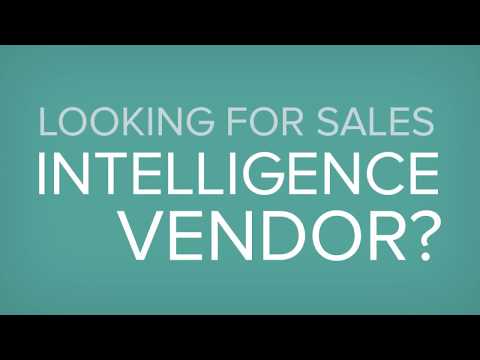 Sales Intelligence Vendors Matrix