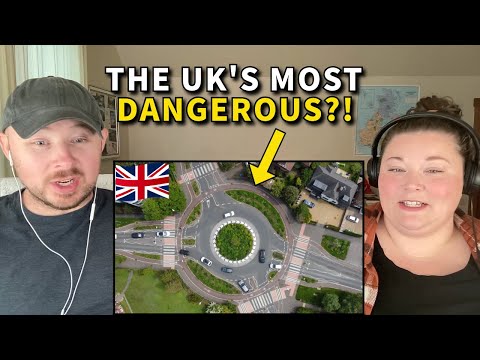 Americans React: Is This Britain’s Most Dangerous Roundabout?