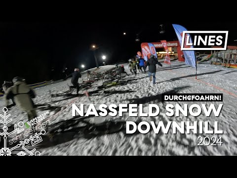 Nassfeld Snow Downhill - Suspension Factory schneefräsn #1 2024 | LINES