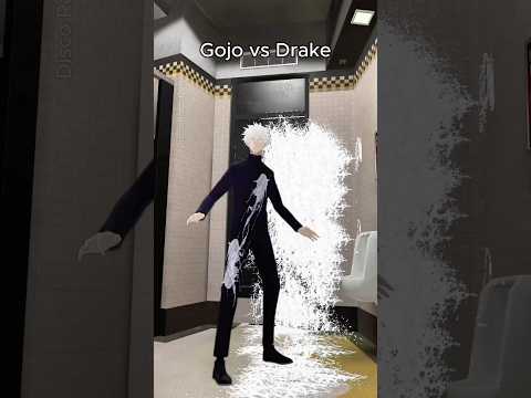 Gojo vs Drake: Hollow White 🤣🙏#gojo #gojosatoru #jjk #jujutsukaisen #drake #anime #vrchat #meme