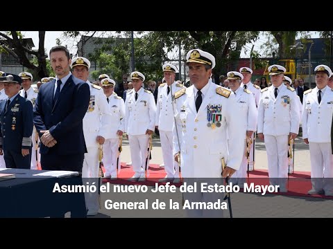 Asumió el nuevo Jefe del Estado Mayor General de la Armada