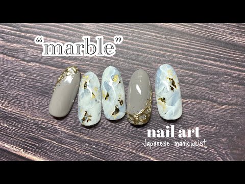 【Nail】marble nail art /ニュアンスネイルアート