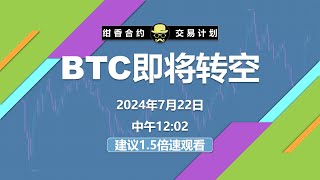 BTC即将转为中线级别空头 #BTC #ETH #数字货币 #加密货币 #比特币