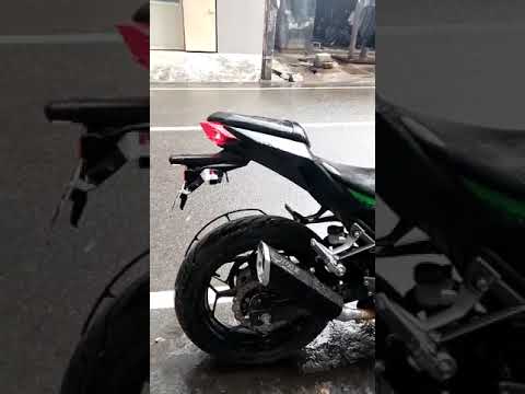 ninja 300 with Barrel Exhaust Rogue Sound