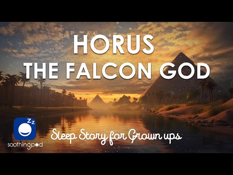 Bedtime Sleep Story | 👑 Horus the Falcon God 🦅 | Sleep Story for Grown Ups | Egyptian Mythology