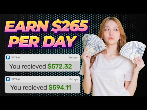 How To Earn 265 Per Day No Work Free Paypal Money