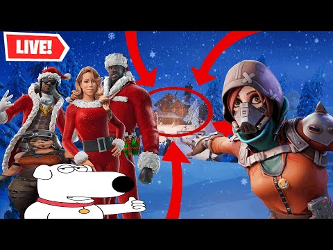 🔴Fortnite Winterfest 2024 LIVE EVENT| Use Code Xgamer360YT #epicpartner