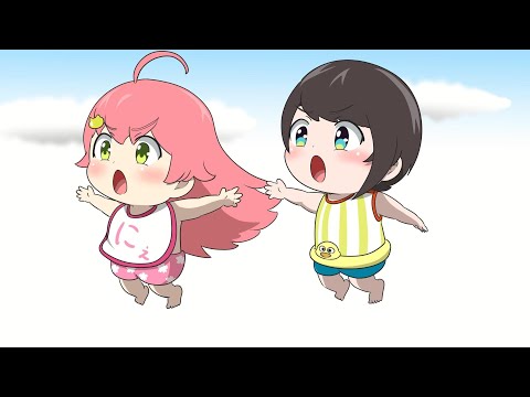 【手描き】いででででで・・・【さくらみこ/大空スバル】【ホロライブ手描き切り抜き】