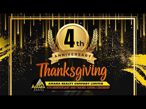 AMARA REALTY 4TH ANNIVERSARY THANKS GIVING